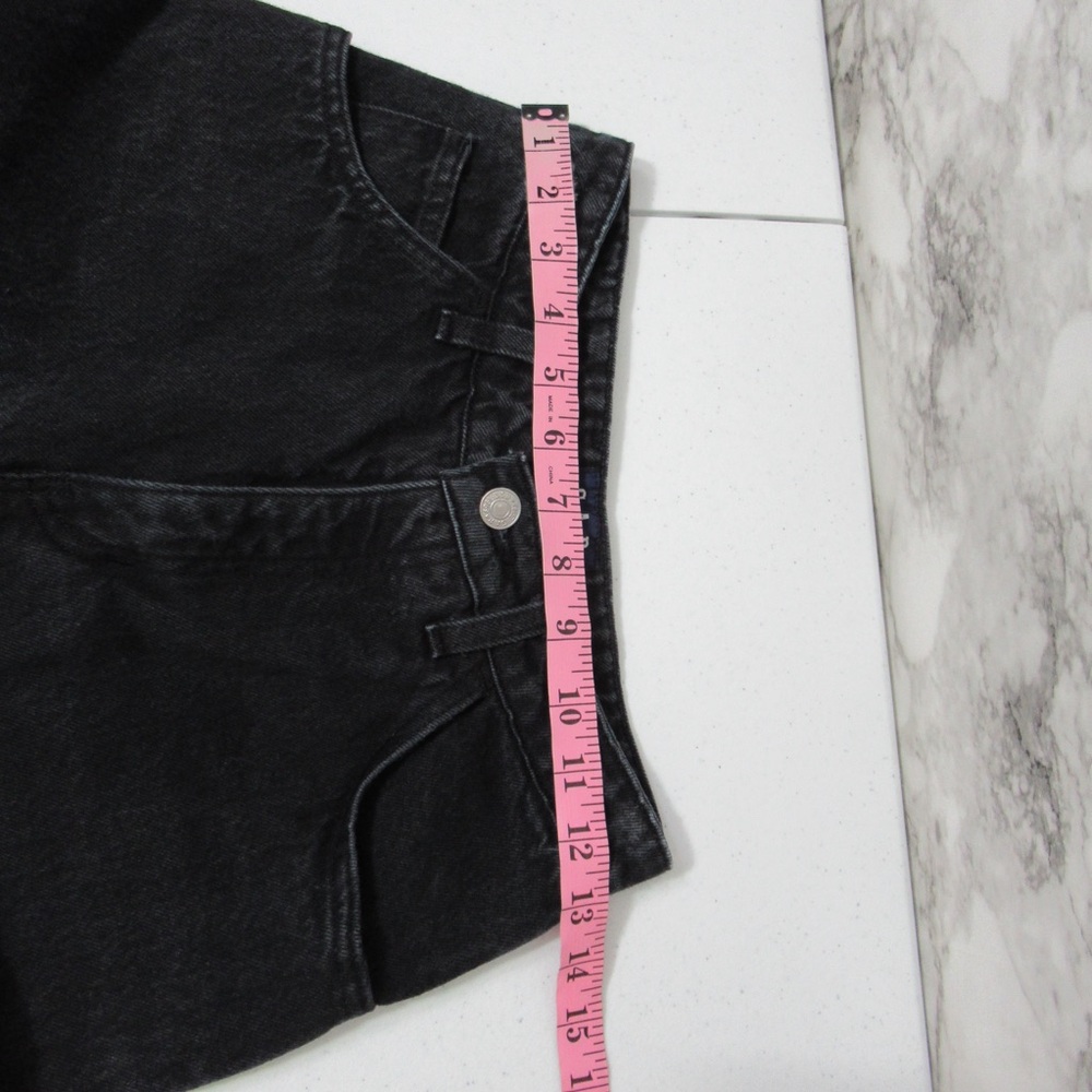 Gap Vintage Washed Black Ankle Length Denim Jeans Size 3/4 - Picture 9 of 16